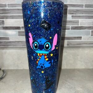 Stitch 24 oz snow globe tumbler